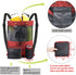 BeeGreen Beach Bag Folding Into Pouch Boxing Equipment Mesh Backpack Drawstring Backpack for Kids Swimming Pool Sports