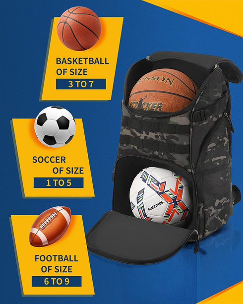 Trailkicker Large Basketball Backpack Bag
