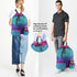 BeeGreen Beach Bag Folding Into Pouch Boxing Equipment Mesh Backpack Drawstring Backpack for Kids Swimming Pool Sports