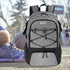 WOLT | Basketball Backpack Large Sports Bag with Separate Ball holder & Shoes compartment, Best for Basketball, Soccer, Volleyball, Swim, Gym, Travel