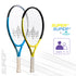 Diadem Sports Super 21" Blue Junior Tennis Racket,Strung, 7oz, Ages 6-8