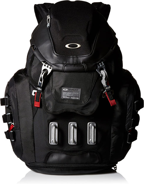 Oakley Men's Kitchen Sink Backpack, Black/Red, One Size
