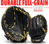 Franklin Sports ProFlex Baseball Softball Glove - Baseball + Fastpitch Softball Outfield Mitt - Left Handed Throw