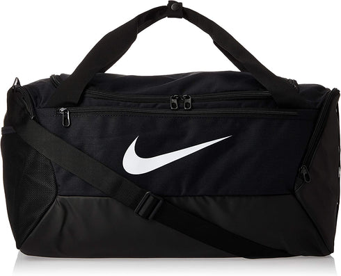 Nike Brasilia Small Duffel-9.0, Black/Black/White, One Size