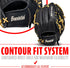 Franklin Sports ProFlex Baseball Softball Glove - Baseball + Fastpitch Softball Outfield Mitt - Left Handed Throw