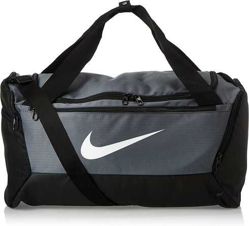 Nike Brasilia Small Duffel-9.0, Black/Black/White, One Size