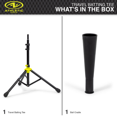 Athletic Works Adjustable Batting Tee, 25-39”