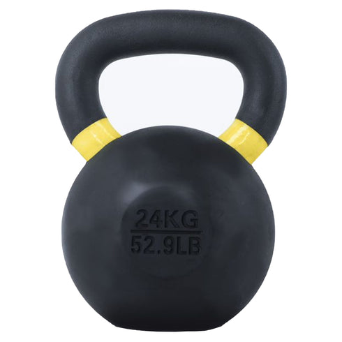 TRX Rubber Coated Kettlebell for Strength Training, 52.9 Pounds (24 kg)