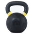 TRX Rubber Coated Kettlebell for Strength Training, 52.9 Pounds (24 kg)