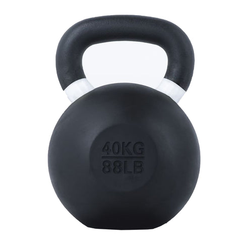 TRX Rubber Coated Kettlebell for Strength Training, 88.14 Pounds (40 kg)
