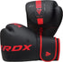 RDX Kids Boxing Gloves Sparring, KARA Patent Training Mitt, MMA, Red,6oz