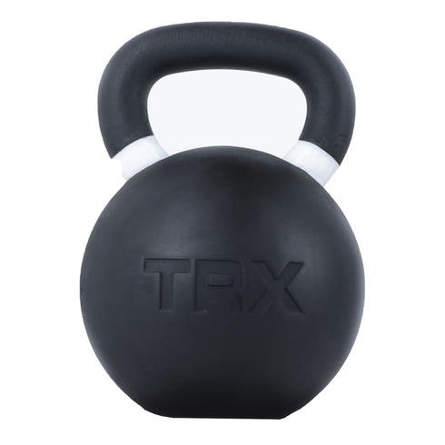 TRX Rubber Coated Kettlebell for Strength Training, 88.14 Pounds (40 kg)