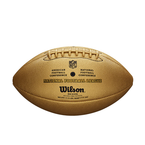 Wilson NFL Duke Replica Football, Metallic Edition