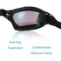 Semfri Swim Goggles Black Swimming Goggles No Leaking Full Protection Adult Men Women Youth