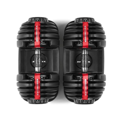 Bowflex SelectTech 552 Dumbbells, Adjustable, Pair, Free 2-Month JRNY Membership