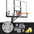 NBA 50" Portable Basketball Hoop with Polycarbonate Backboard