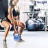 Yes4All 50lb Vinyl Coated / PVC Kettlebell, Blue, Single