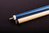 Mizerak 57 In. House Cue (2-Piece) with 12 mm Ferrule with Leather Tip, Hardwood Construction and High Gloss Finish, Blue