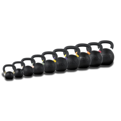 TRX Rubber Coated Kettlebell for Strength Training, 88.14 Pounds (40 kg)