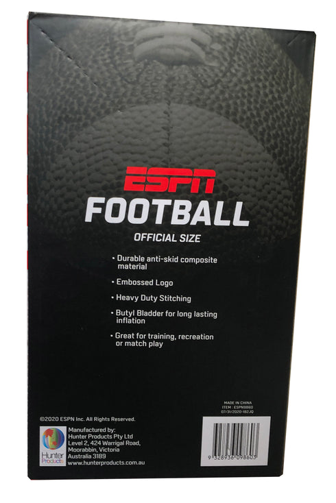 ESPN XR3 Official Match Size Football with Anti-Skid Composite Material
