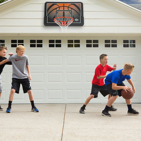 Lifetime 44" Impact Basketball Backboard and Rim Combo, 90703