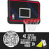 NBA Official 44 in. Portable Basketball System Hoop with Polyethylene Backboard