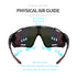 Semfri Sport Sunglasses Cycling Sunglasses for Men Women Youth Baseball Cycling Fishing Running UV Protection