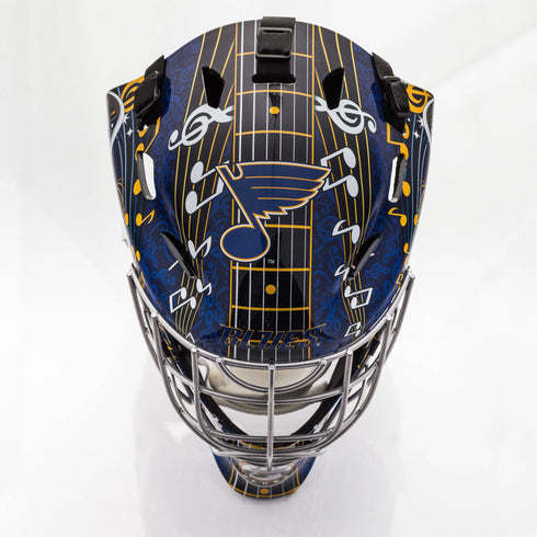 Franklin Sports GFM 1500 Goalie Face Mask - St. Louis Blues