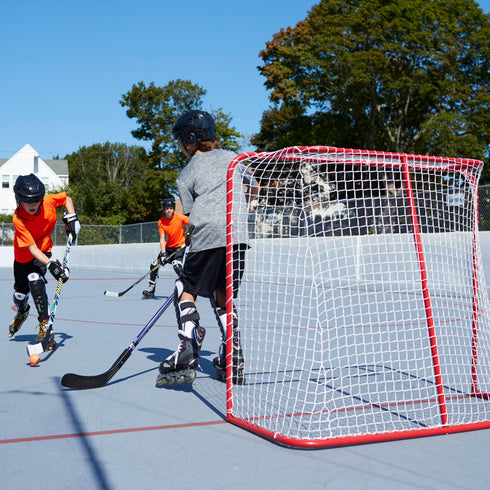 Franklin Sports Street Hockey Goal - Steel Outdoor Hockey Net - 54"