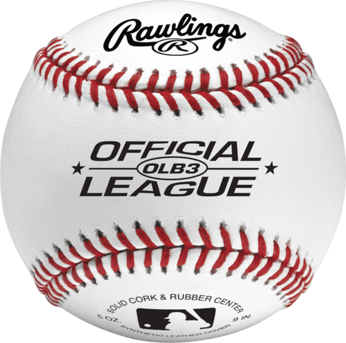 Rawlings 2022 OLB3 Official League Recreational Use Baseballs, 1 Count