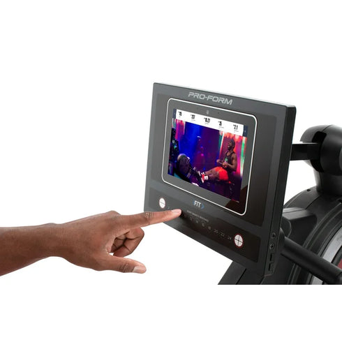ProForm Pro R10; Rower with 10” Touchscreen and SpaceSaver Design