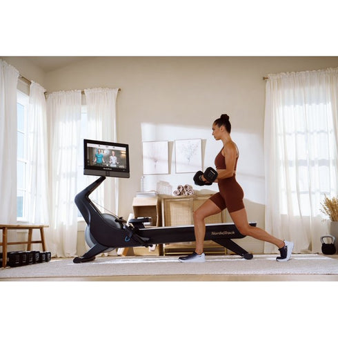 NordicTrack RW900; iFIT-enabled Rower with 22” Pivoting Touchscreen
