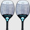 Beach Tennis Racket Paddle Rough Face Carbon Fiber Frame with EVA Core