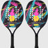 GRANDCOW Beach Tennis Paddle Racket Carbon Fiber with EVA Memory Foam Core Tennis Padel