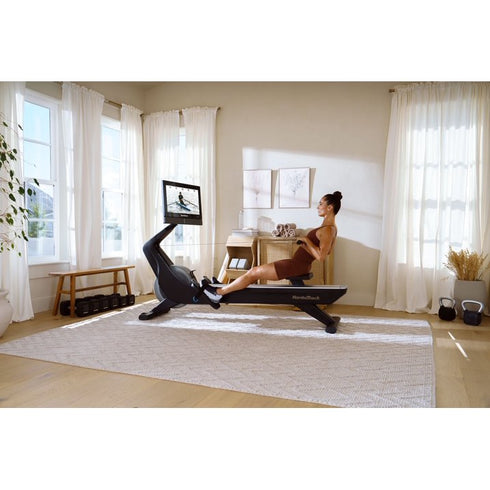 NordicTrack RW900; iFIT-enabled Rower with 22” Pivoting Touchscreen