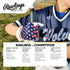 Rawlings X Guardian Baseball 5150 Adult Batting Gloves American Flag Stars & Stripes, Small