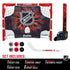 Franklin Sports Knee Hockey Goal Set - Mini Hockey Stick Set - Automatic Ball Passer, Goal & Target Set