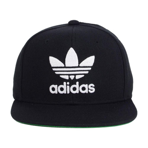 Adidas Originals Trefoil Chain Adjustable Hat - Black/White - OSFA
