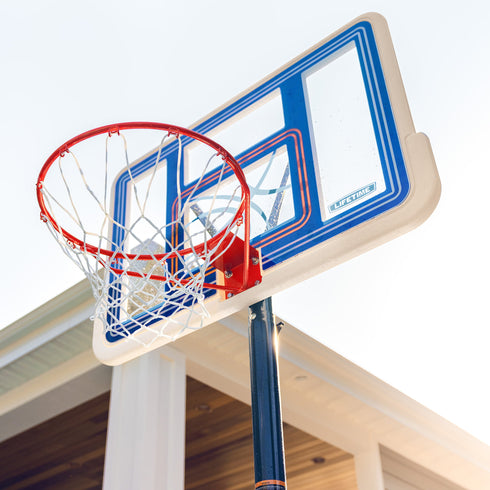 Lifetime 44" Polycarbonate Pool Side Portable Height Adjustable Basketball System, 1306