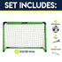 Franklin Sports Kids Mini Soccer Goal Set - Includes Goal, Ball + Pump