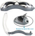 Swim Goggle, Professional Anti Fog UV Protection No Leaking Lens, Comfortable Wearing Waterproof Swimming Goggle, Suitable for Adults, Men, Women