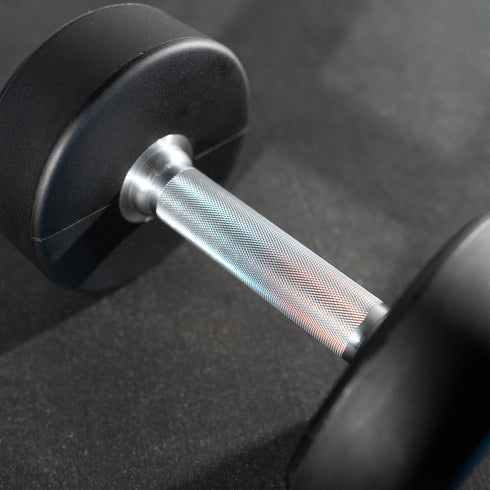 Titan Fitness 25 lb. Pair Round Urethane Dumbbells