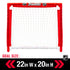 Franklin Sports NHL Kids Mini Hockey Set - Includes 1 Knee Hockey Goal - 2 Mini Hockey Sticks + 2 Foam Balls