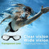 Swim Goggle, Professional Anti Fog UV Protection No Leaking Lens, Comfortable Wearing Waterproof Swimming Goggle, Suitable for Adults, Men, Women