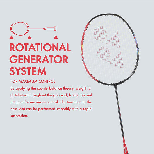 Yonex Graphite Badminton Racquet Astrox 01 Clear Black Red