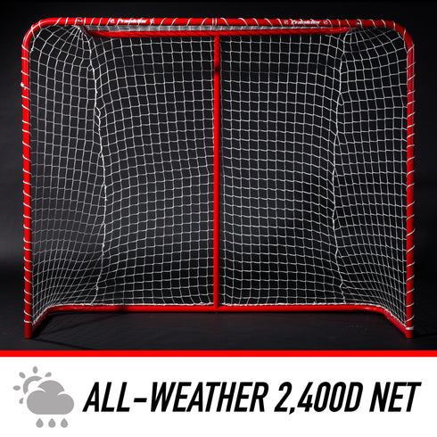 Franklin Sports Street Hockey Goal - Steel Outdoor Hockey Net - 54"