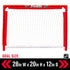 Franklin Sports Mini Hockey Rink Set, Half Rink Knee Hockey Goal, Mini Sticks, and Ball Set, Indoor Mini Hockey Rink, Official NHL Licensed