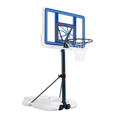Lifetime 44" Polycarbonate Pool Side Portable Height Adjustable Basketball System, 1306
