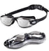 Swim Goggle, Professional Anti Fog UV Protection No Leaking Lens, Comfortable Wearing Waterproof Swimming Goggle, Suitable for Adults, Men, Women