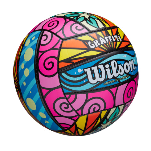 Wilson Graffiti Outdoor Volleyball, Official Size